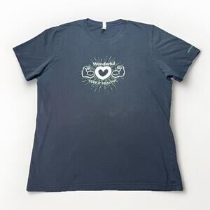 Y2K Graphic Tee Size L - Wonderful - Keep it healthy Athleisure Streetwear